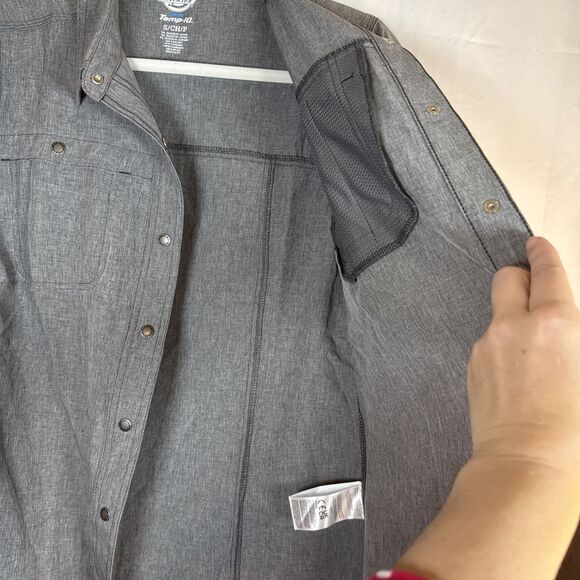 Dickies Women’s Long‑Sleeve Temp‑IQ® Cooling Utility Shirt, Gray Small NWT - Picture 12 of 16
